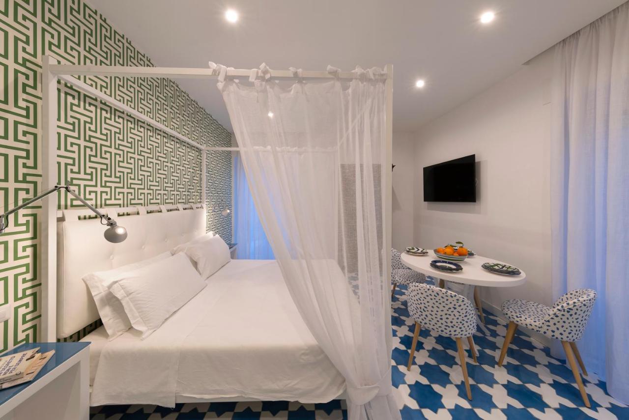Luxury&Romantic Apartment With Balcony In Sorrento Kültér fotó