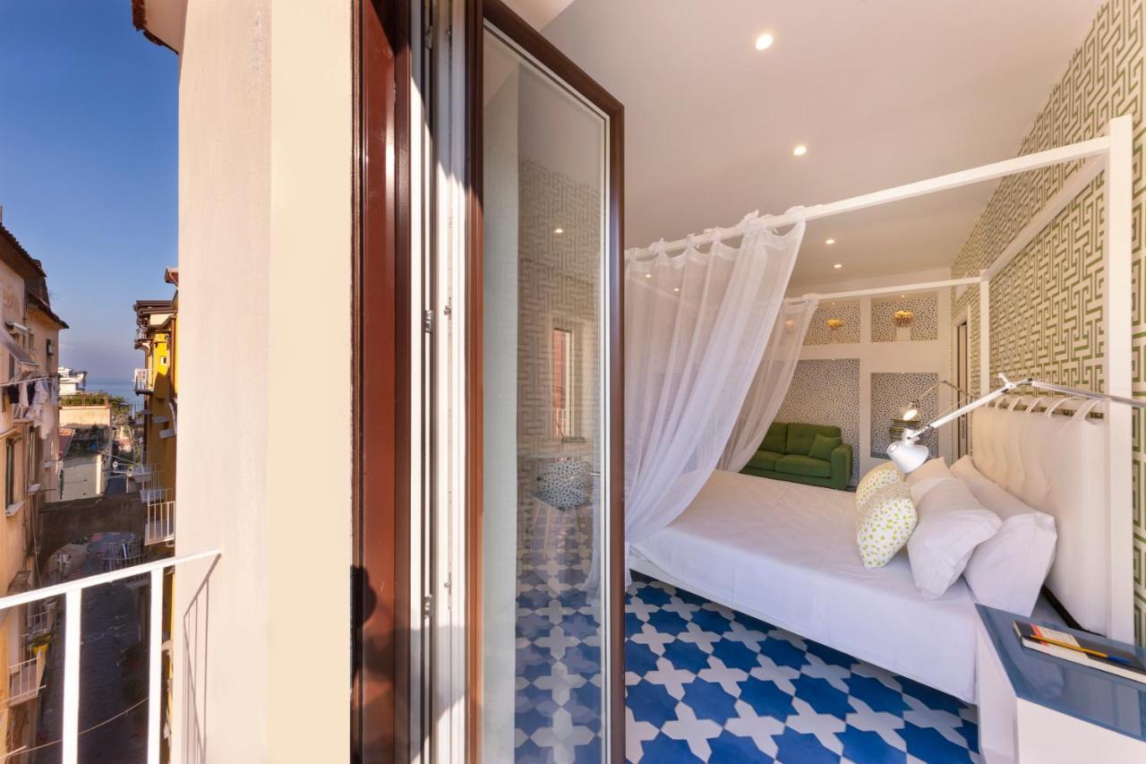 Luxury&Romantic Apartment With Balcony In Sorrento Kültér fotó