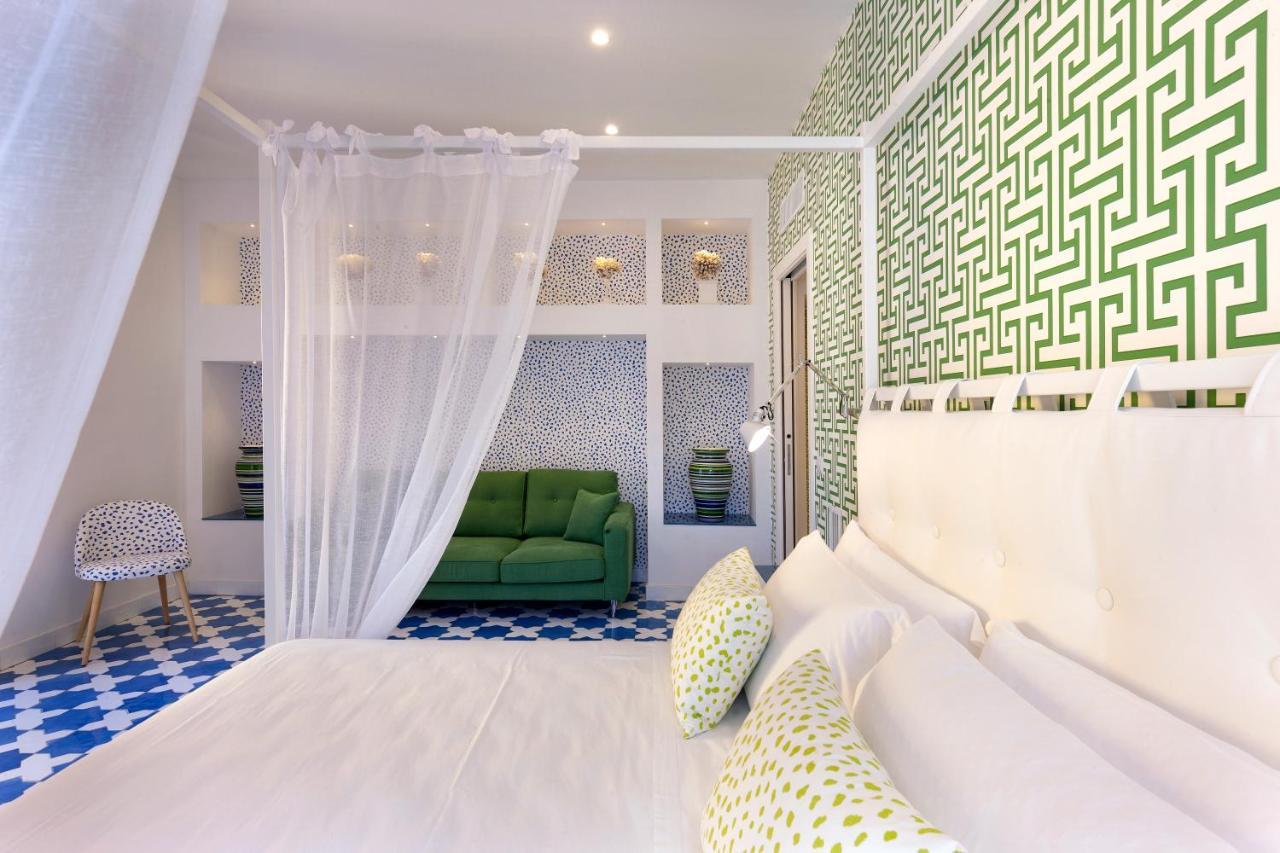 Luxury&Romantic Apartment With Balcony In Sorrento Kültér fotó
