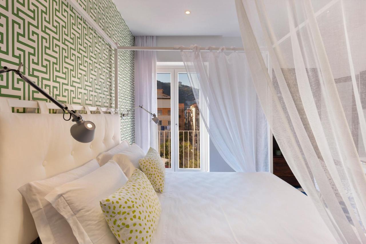 Luxury&Romantic Apartment With Balcony In Sorrento Kültér fotó